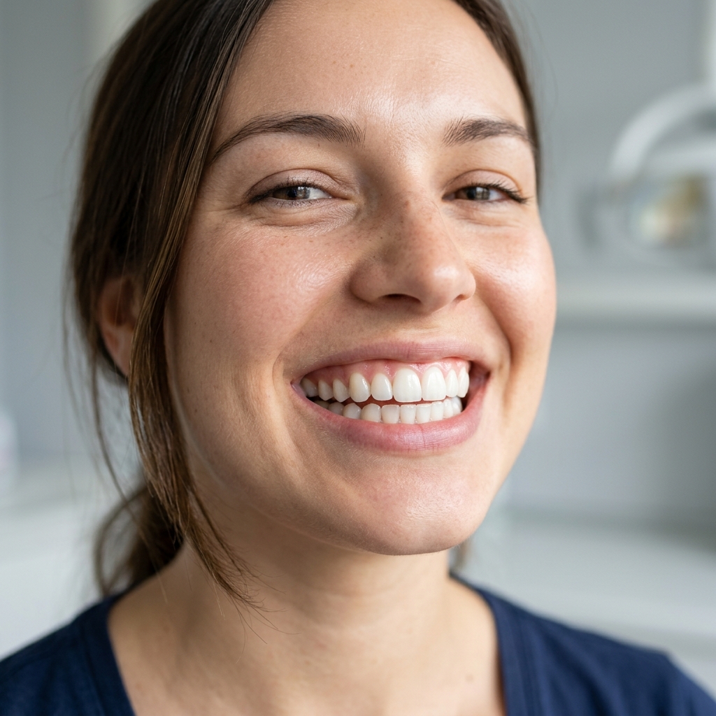 Perfect healthy smile from Aurora Dental treatment