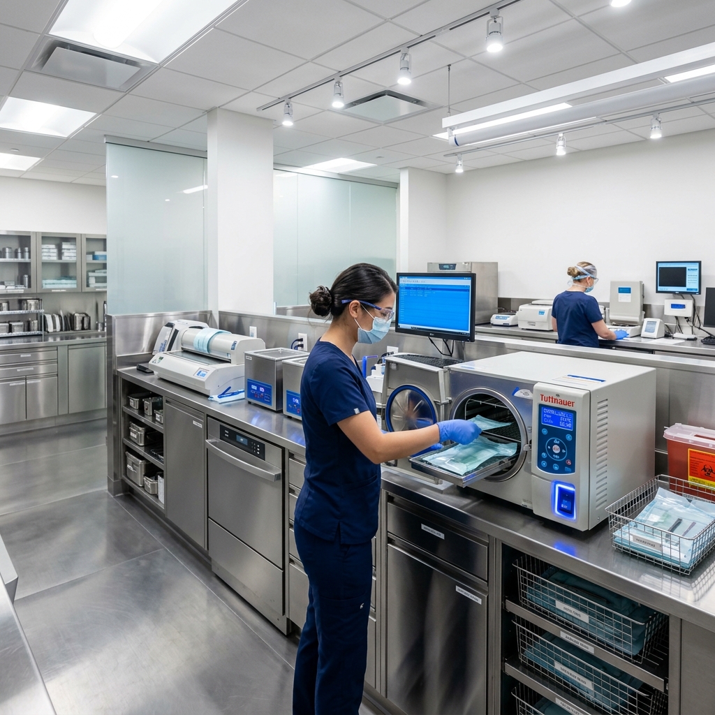 State-of-the-art sterilization lab