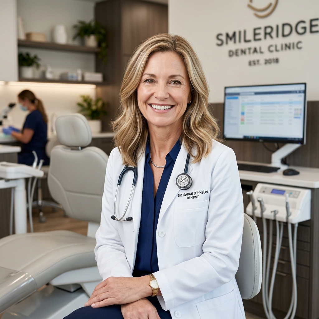 Dr. Sarah Johnson - Lead Dentist