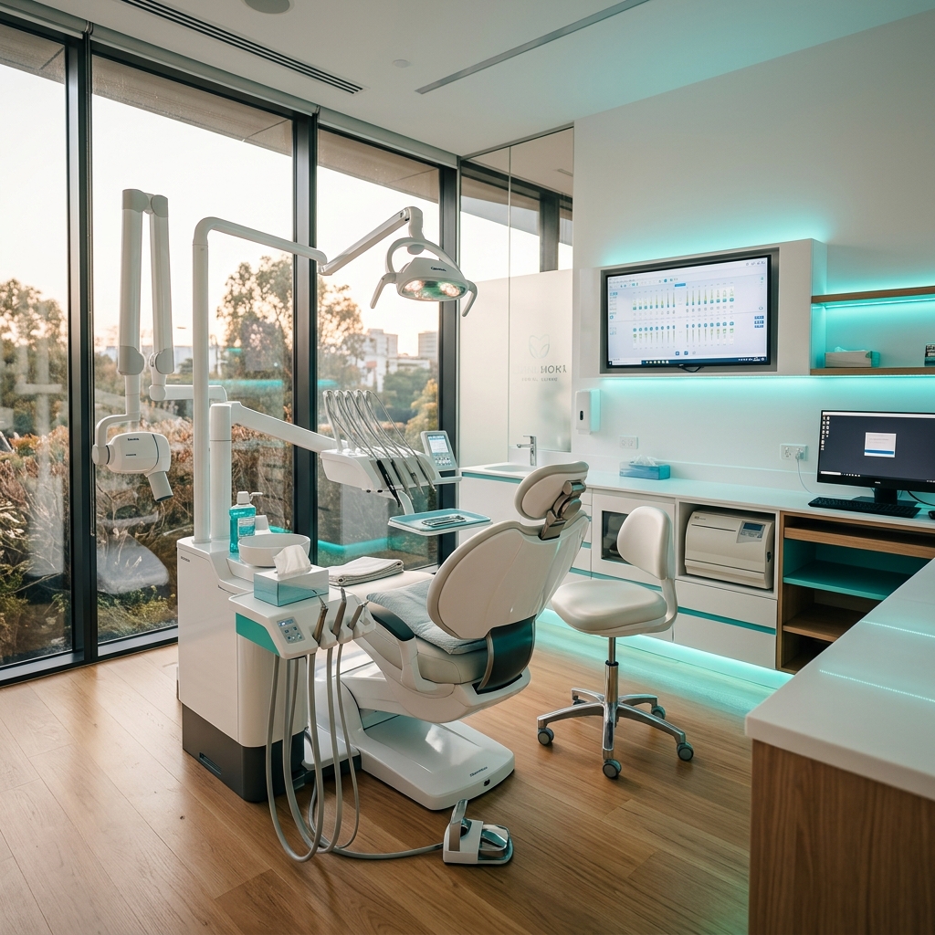 Modern Aurora Dental Clinic Interior with State-of-the-Art Equipment